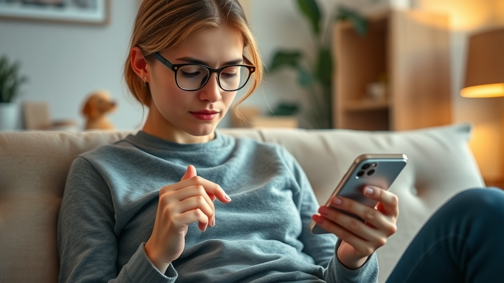 pet owner browsing veterinary clinic online reviews on a smartphone, highlighting the importance of digital reputation in how pet owners select a veterinary practice