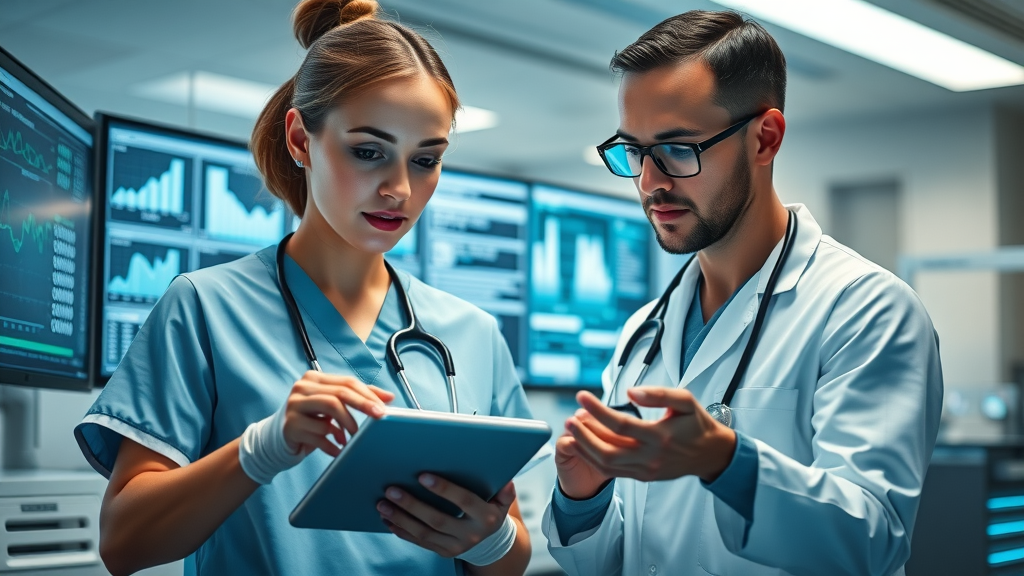 efficient veterinary team using technology and digital charts in an Australian animal health clinic, staffing for vet clinics in Australia